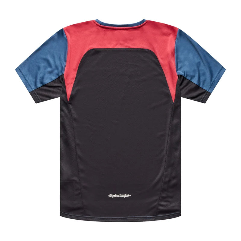 Troy Lee Designs Stage Short Sleeve MTB Jersey - Signature - Slate