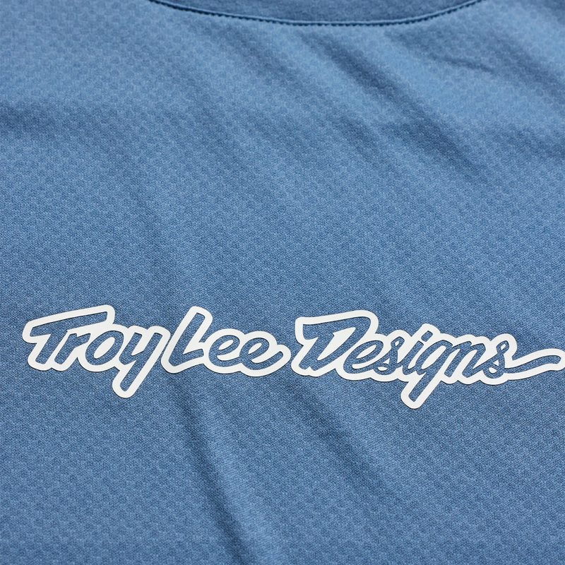Troy Lee Designs Stage Short Sleeve MTB Jersey - Signature - Slate