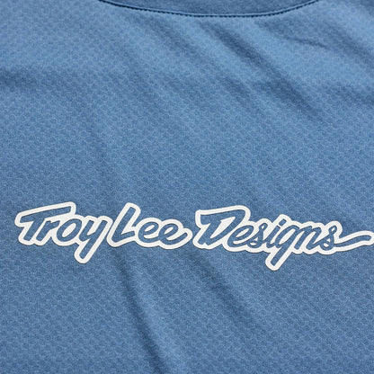 Troy Lee Designs Stage Short Sleeve MTB Jersey - Signature - Slate