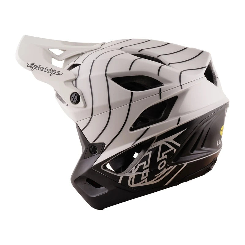 Troy Lee Designs Stage Stunt MIPS MTB Helmet - Airwaves - Pumice