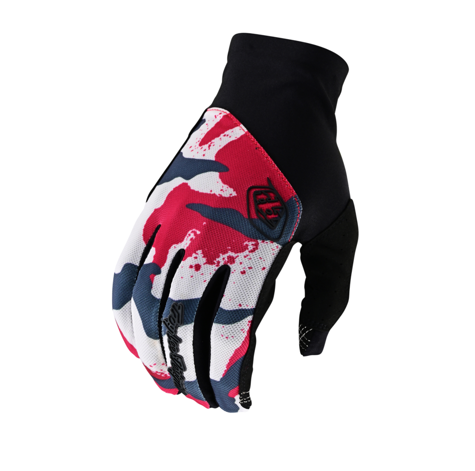 Troy Lee Designs Flowline MTB Glove - Camo - Berry