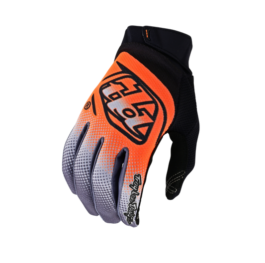 Troy Lee Designs GP Pro MTB Glove - Bands - Neo Orange-Gray