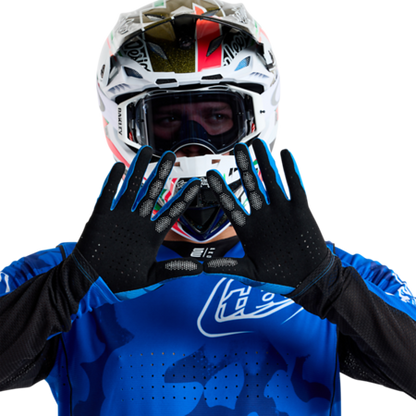 Troy Lee Designs Air MTB Glove - Blotted - Bright Blue