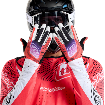 Troy Lee Designs Air MTB Glove - Optic - Infra Red