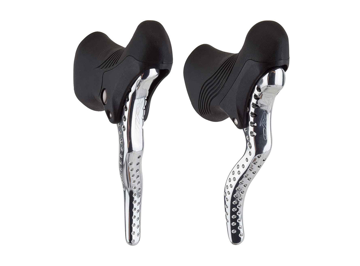TRP RRL SR Brake Levers Silver - Black Hoods  