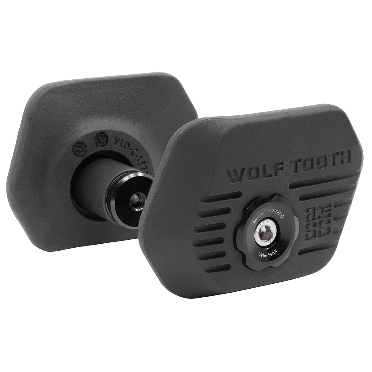 Wolf Tooth Components Locked-In Bar Ends - Black
