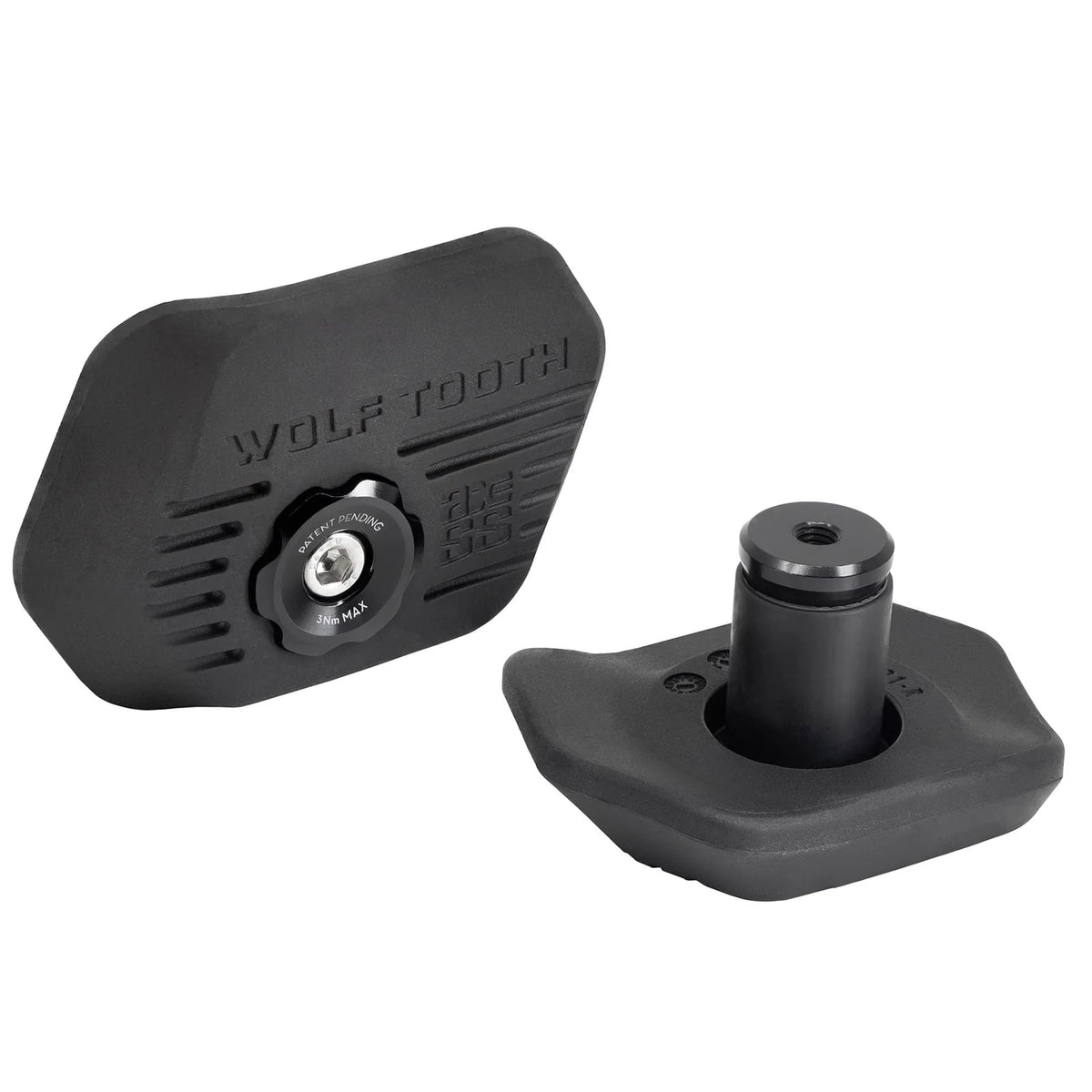 Wolf Tooth Components Locked-In Bar Ends - Black