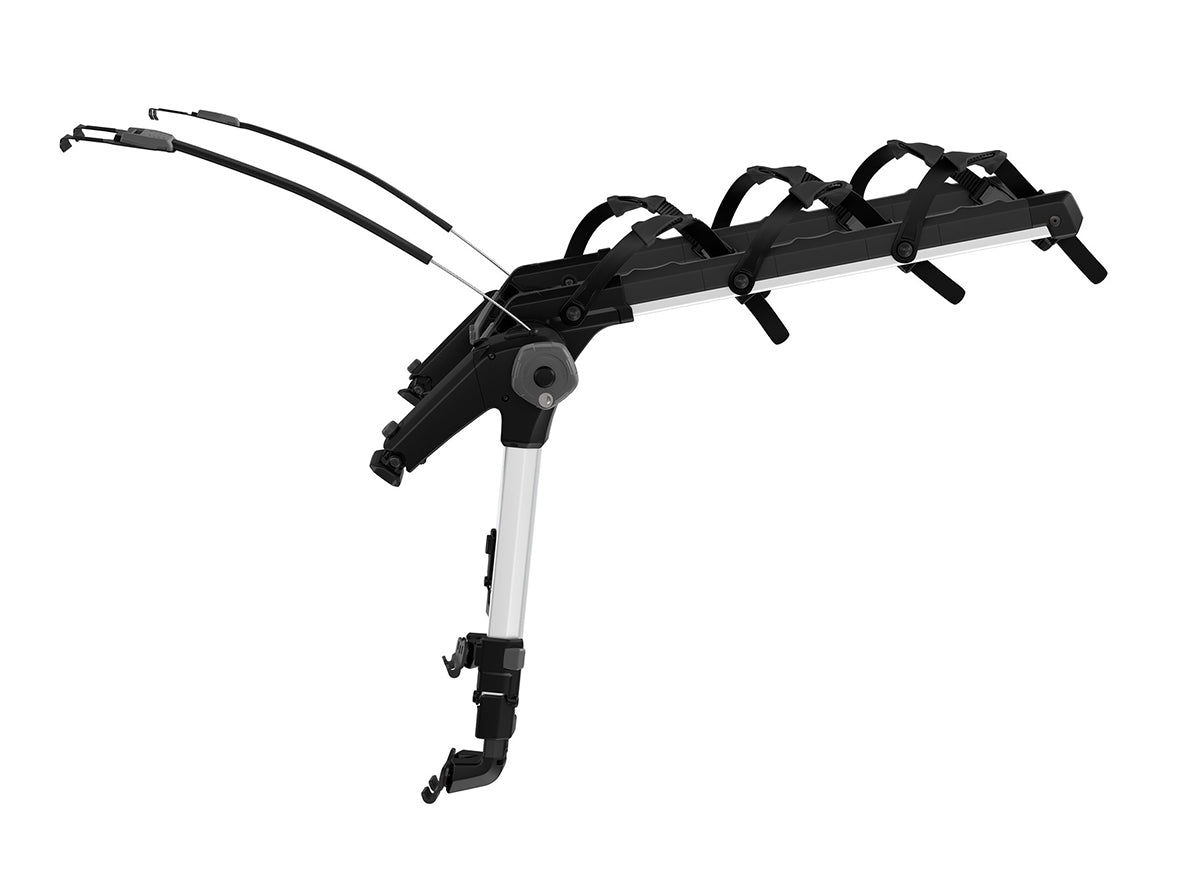 Thule Outway Hanging Trunk Mount Bike Rack - 3 Bike Silver - Black  