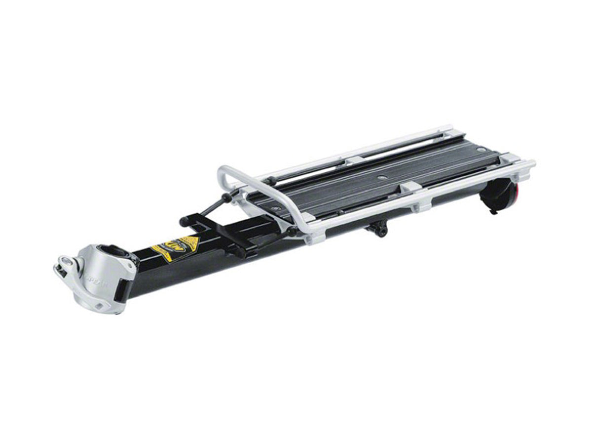 Topeak MTX BeamRack - E Type Black - Silver For Standard Frame 