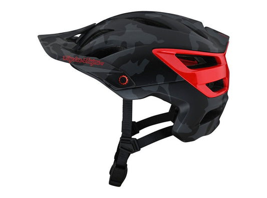 Troy Lee Designs A3 MIPS MTB Helmet - Camo Gray-Red Camo Gray - Red X-Small/Small 