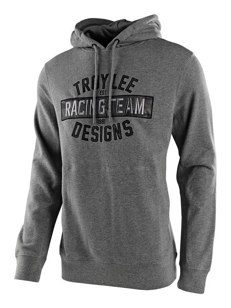 Troy Lee Designs Factory Pullover Hoodie - Heather Gray Heather Gray Small 