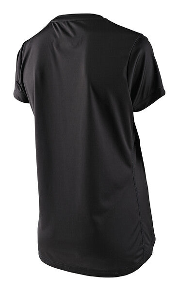 Troy Lee Designs Lilium Short Sleeve MTB Jersey - Womens - Black-Gold