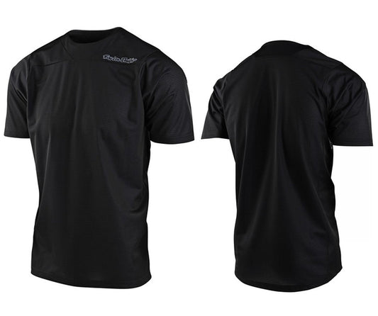 Troy Lee Designs Skyline Short Sleeve MTB Jersey - Youth - Black - 2021 Black X-Small 