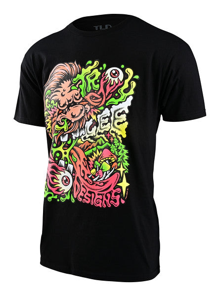 Troy Lee Designs Tallboy Sasquatch Short Sleeve Tee - Black Black Small 