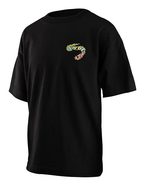 Troy Lee Designs Tallboy Demon Short Sleeve Tee - Youth - Black Black Small 