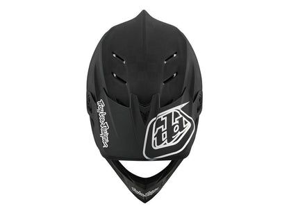 Troy Lee Designs D4 Carbon Full Face Helmet - Stealth - Black-Silver