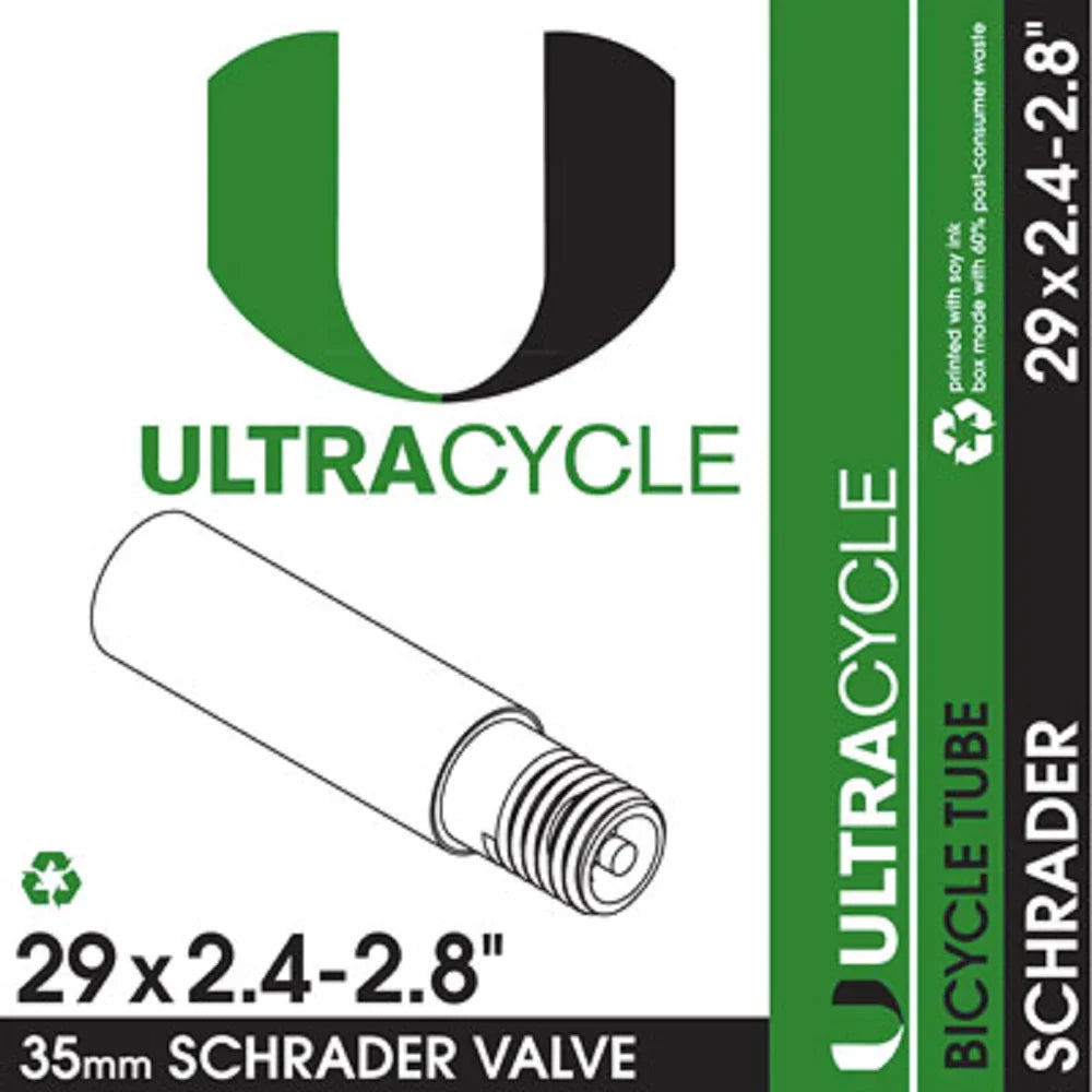 Ultracycle Schrader Valve Tubes - 29"