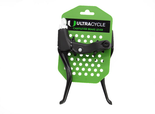 Ultracycle Cantilever Brake Lever Black Blade and Body Not V-brake/Linear Pull Compatible 