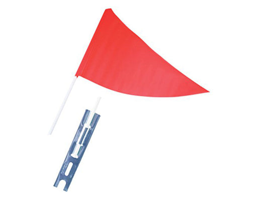 Ultracycle Safety Flag - Orange Orange 60" Pole 