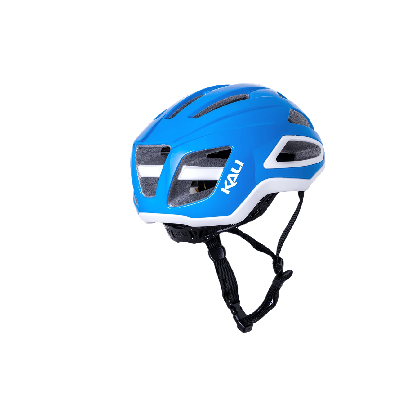 Kali Uno Solid Road Helmet - Gloss Blue-White