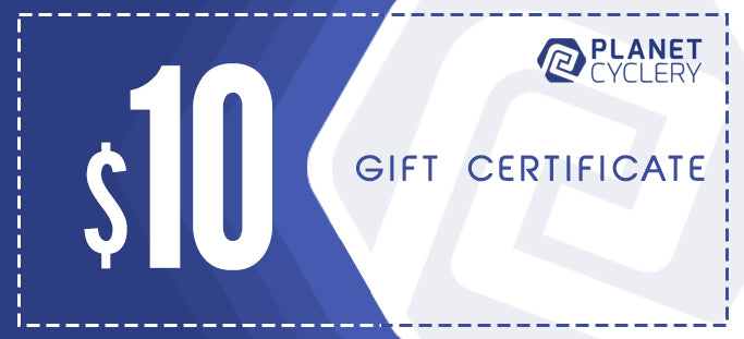 Planet Cyclery E-Gift Certificate