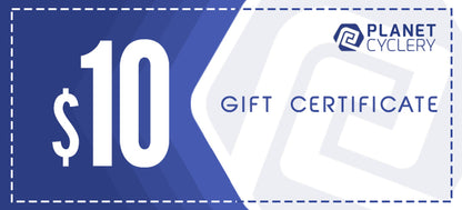 Planet Cyclery E-Gift Certificate
