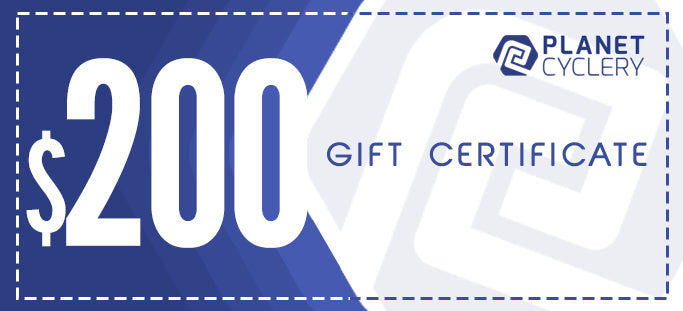 Planet Cyclery E-Gift Certificate