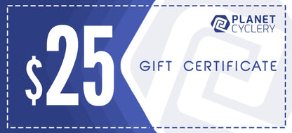 Planet Cyclery E-Gift Certificate