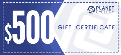 Planet Cyclery E-Gift Certificate