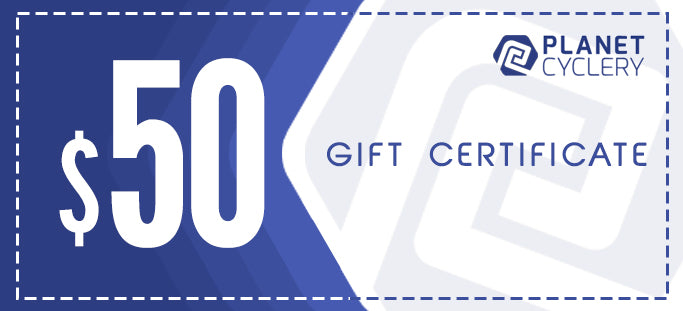 Planet Cyclery E-Gift Certificate