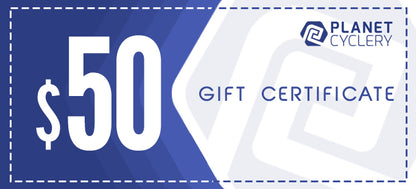 Planet Cyclery E-Gift Certificate