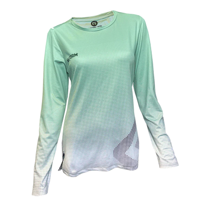 G-Form Fade Long Sleeve MTB Jersey - Womens - Mint