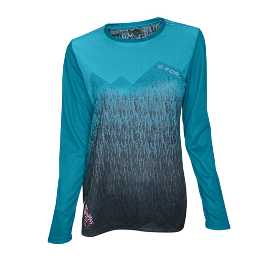 G-Form Summit Long Sleeve MTB Jersey - Womens - Dusk