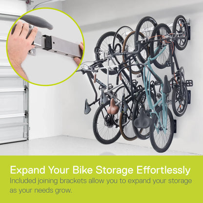 Delta Heavy Duty Rail Rack - 6 Bike