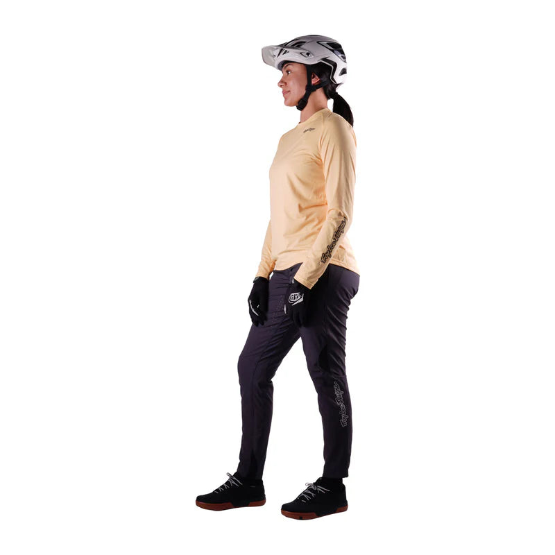Troy Lee Designs Lilium Pro Long Sleeve MTB Jersey - Womens - Butter