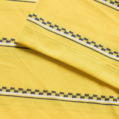 Troy Lee Designs Lilium Short Sleeve Ride Tee - Womens - Checked Out - Butter