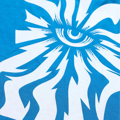 Troy Lee Designs Lilium Short Sleeve Ride Tee - Womens - One Eye - Aero Blue