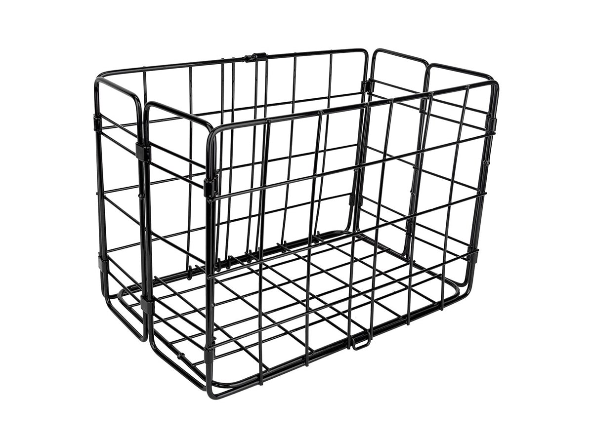 Wald 582 Rear Folding Basket - Black Black  