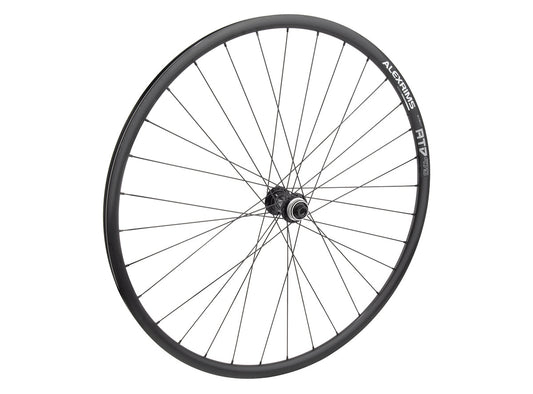 WheelMaster Alex ATD470 700c Disc Gravel Wheel - Front Black 12x100mmTA - 32h - Center Lock 