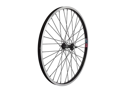 WheelMaster 24" Alloy MTB Wheel - Front Black Bolt On - 3/8" - 36h 