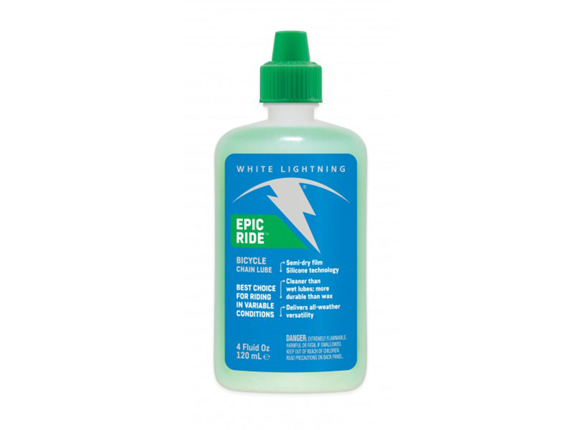 White Lightning Epic Ride Lube Green 4oz 