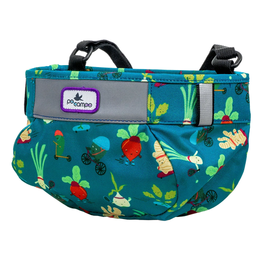 Po Campo Whoosh Bike Basket - Veggie