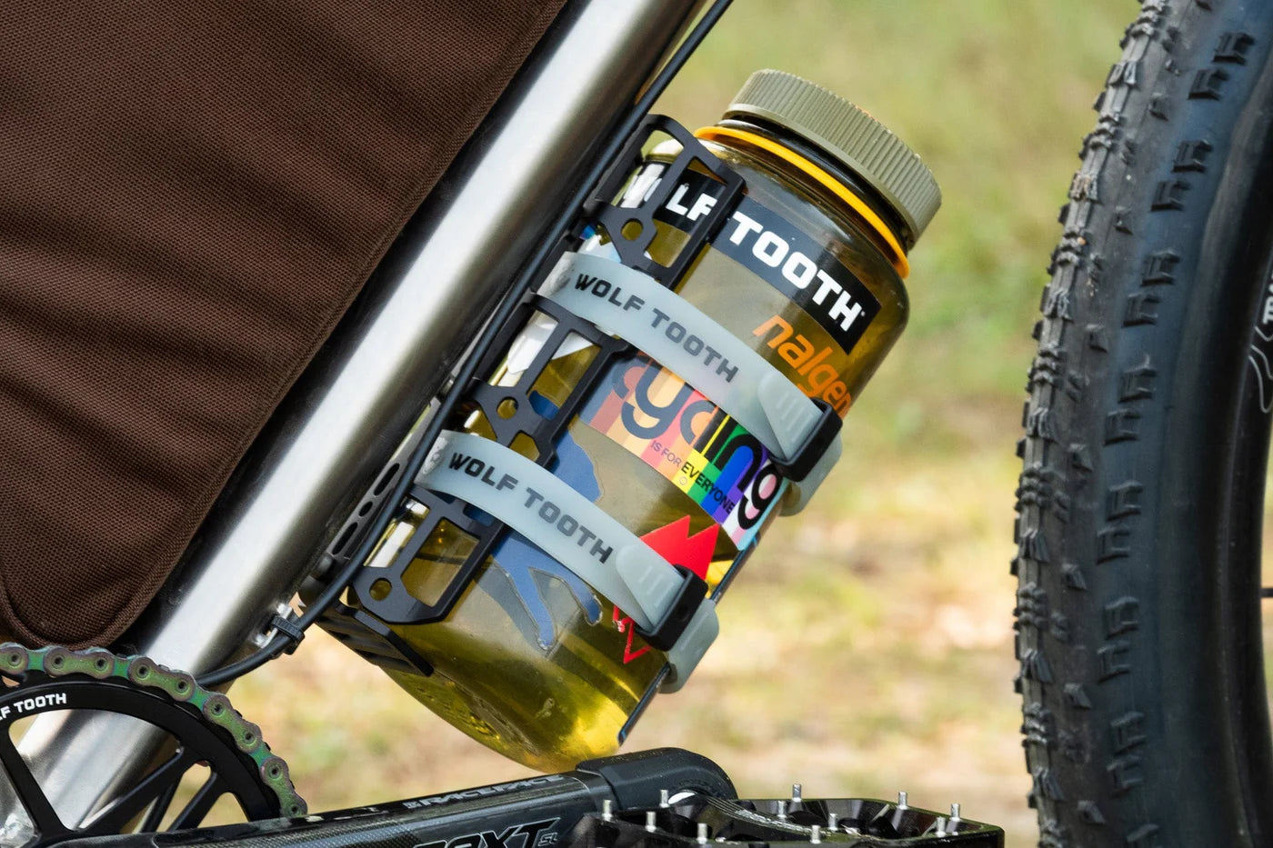 Wolf Tooth Components Morse Cargo Cage - Raw Silver