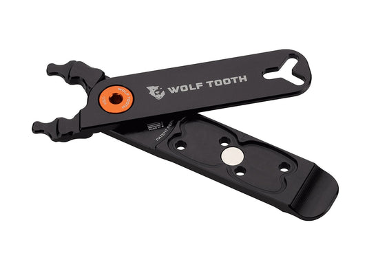 Wolf Tooth Components Combo Masterlink Pliers - Black-Orange Black - Orange  