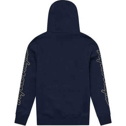 Troy Lee Designs Zip Up Hoodie - Branded - Navy