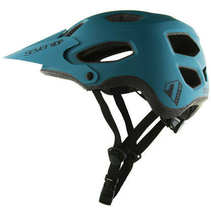 7 iDP X2 MTB Helmet - Blue-White