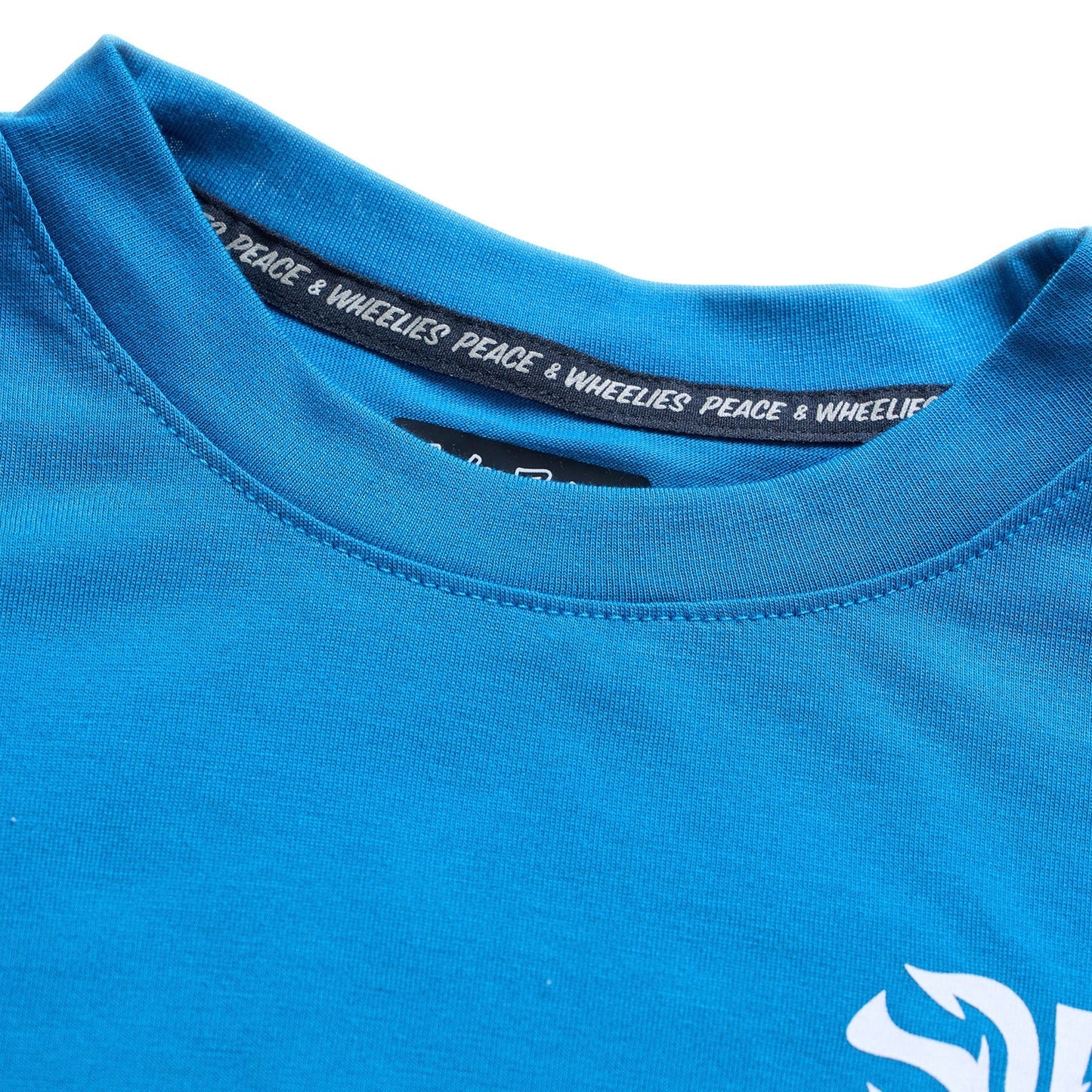 Troy Lee Designs Skyline Short Sleeve Ride Tee - Youth - One Eye - Aero Blue