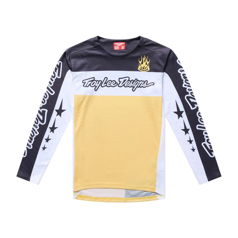 Troy Lee Designs Sprint Pro Jersey - Youth - Yo Moto - Butter