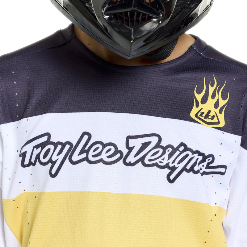 Troy Lee Designs Sprint Pro Jersey - Youth - Yo Moto - Butter