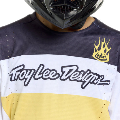 Troy Lee Designs Sprint Pro Jersey - Youth - Yo Moto - Butter
